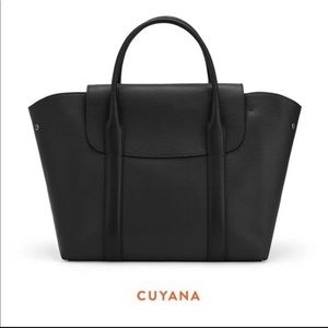 Cuyana leather Trapeze Satchel